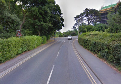 The incident happened in Prince of Wales Road, Dorchester. Credit: Google