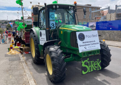 The football club’s Shrek-themed entry stole the show.