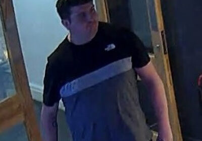CCTV image attached of a person police would like to identify.