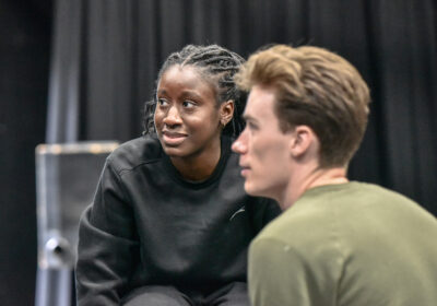 Exciting young actors Effie Ansah and James Arden star in the stage version of Malorie Blackman’s Noughts & Crosses