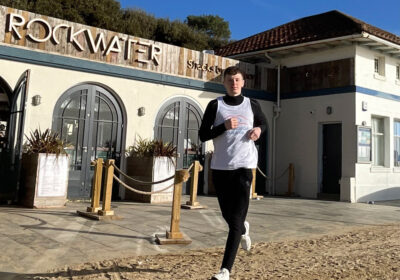 Josh Saunders is running 14.2 miles from Sandbanks to Hengistbury Head to raise money for the Dorset Cancer Care Foundation