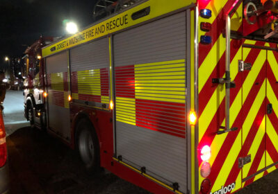 Fire engine truck.