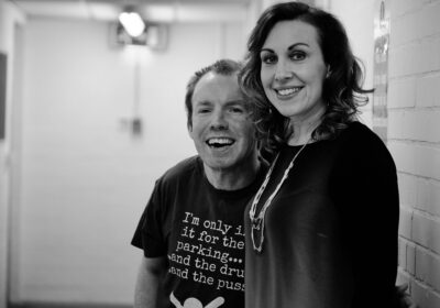 Lost Voice Guy Lee Ridley with Adrienne Coles