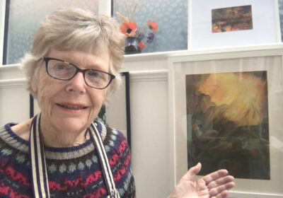 Artist Janet Hall is opening her home to visitors