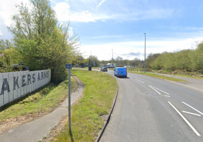 Bakers Arms A35 near Poole, Google