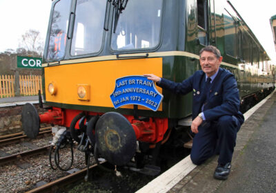 Peter Frost will drive the first train after travelling on the last one 50 years ago / Andrew PM Wright