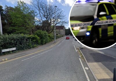 The crash happened in St Aldhelm's Road Poole. Picture: Google