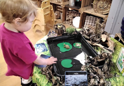 CHILDREN at Tops Day Nurseries in Wimborne learned about the importance of protecting the environment when they celebrated Earth Day.