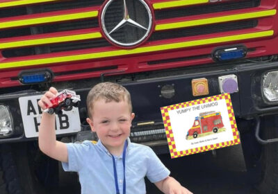 YOUNG Issac Blake (pictured) from Swanage loves fire engines so much he is writing a series of children’s books about them.