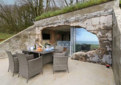 The WWII bunker is in Ringstead, Dorset