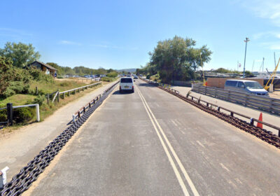 The crash happened in Ferry Road, Studland, according to Dorset Police. Picture: Google