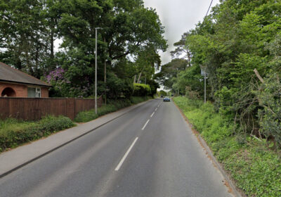 The crash happened on the A351 at Sandford, near Wareham, police said. Picture: Google