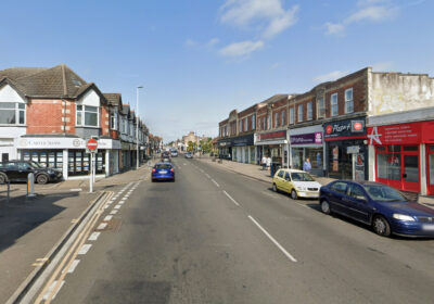 The incident happened as the woman made her way down Ashley Road, between Jubilee Road and Seaview Road. Picture: Google