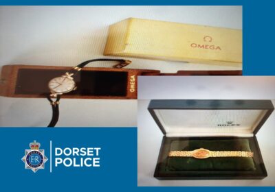 The watches were among items stolen from a property in Christchurch. Picture: Dorset Police