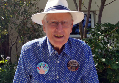 Frank Daley enjoyed a special party as he turned 100