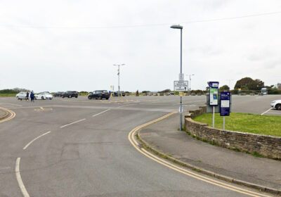 Highcliffe Top Car Park, in Christchurch. Picture: Google