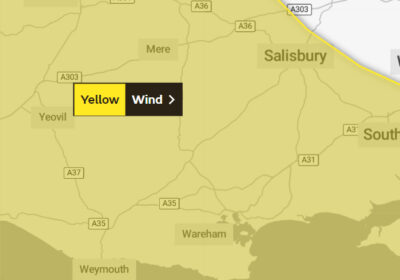 Weather warnings are in place for much of the UK South West on Saturday. Picture: Met Office