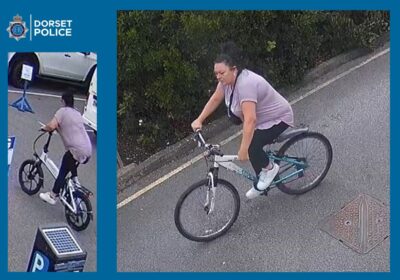 Police would like to speak to this person after the theft of an electric bike in Christchurch. Picture: Dorset Police