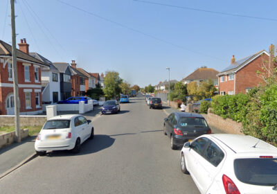 The fire broke out on the ground floor of a property in King's Avenue, Christchurch. Picture: Google