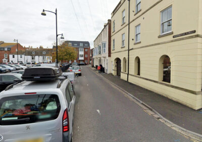 A number of cars were damaged in Wooperton Street, Weymouth, Dorset Police said. Picture: Google