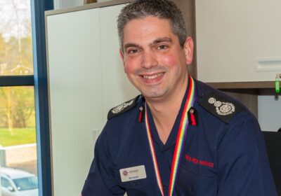 Chief Fire Officer at Dorset & Wiltshire Fire and Rescue Service, Ben Ansell