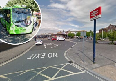 The pair are believed to have travelled on a number 10 bus between Dorchester and Weymouth. Pictures: Google