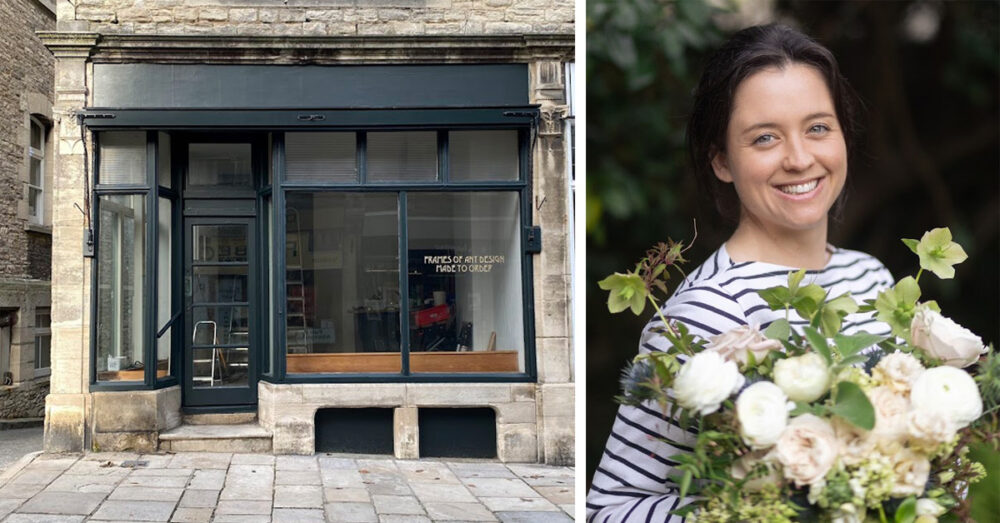 Selina Kerley's new flower shop at 62 High Street, Swanage