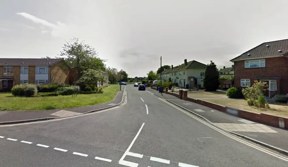 Garages in Keyes Close in Poole were raided. Picture: Google