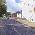 Resurfacing work gets underway in Wareham Road, Corfe Mullen, on January 8. Picture: Dorset Council/Google