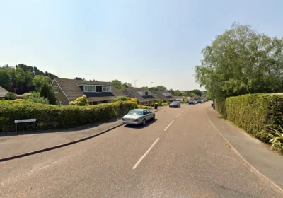 The burglary happened at a property in Gibson Road, Poole. Picture: Google