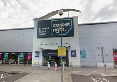 Carpetright in Poole is among the stores closing - with staff made redundant. Picture: Google