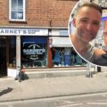 McFly drummer Harry Judd with Wareham barber, Andy Pritchett. Picture: Barnet's Barber Shop