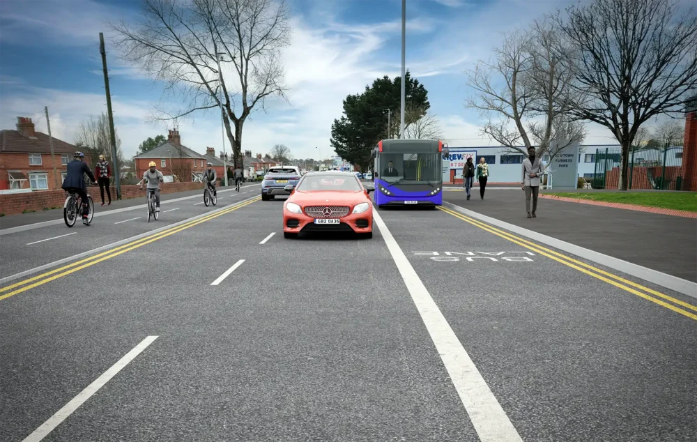 Major changes are coming to RIngwood Road, in Poole. Picture: BCP Council