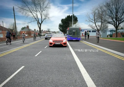 Major changes are coming to RIngwood Road, in Poole. Picture: BCP Council