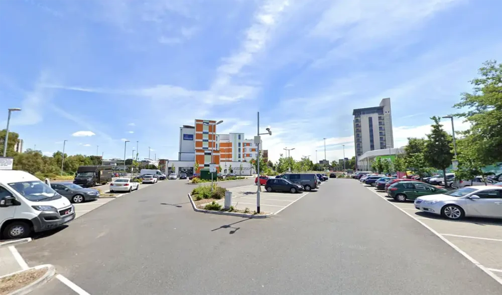 The vehicles were broken into while at the Travelodge car park in Lifeboat Quay, Poole. Picture: Google