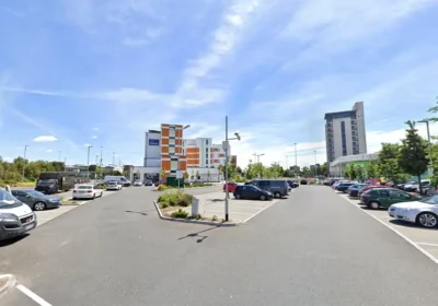 The vehicles were broken into while at the Travelodge car park in Lifeboat Quay, Poole. Picture: Google