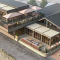 An impression of how the new Rockwater Sandbanks venue will look. Picture: Rockwater