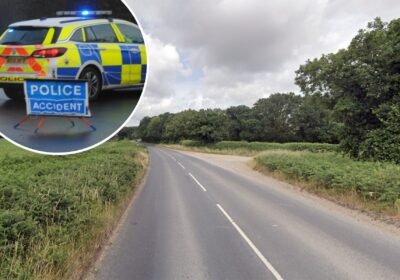 The tragic crash happened at the turning for Warren Road between Wool and Bere Regis. Picture: Google