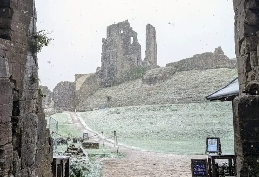 Corfe Castle is closed for the remainder of Thursday, November 21. Picture: National Trust