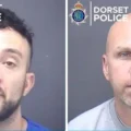 Ashley John Peter Fulton, left, and Aaron Evans, have been jailed after the raid in Sandbanks, Poole. Picture: Dorset Police