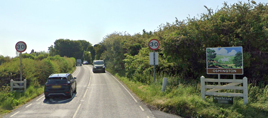 Six area in and around the village have been suggested for speed limit changes Picture: Google