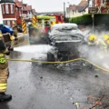 Swanage firefighters were sent to the scene at around 9am this morning. Picture: Swanage Fire Station