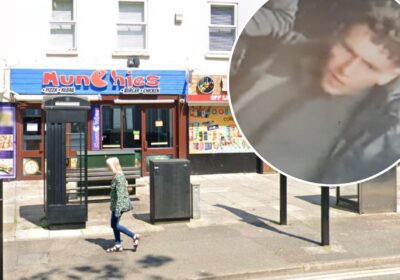 The incident unfolded at Munchies, in Poole. Pictures: Google/Dorset Police