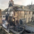 The fire collapsed The Gorge Café Picture: Dorchester Fire Station 