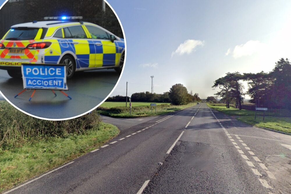 The crash happened on the A35 between Dorchester and Winterbourne Abbas. Picture: Google