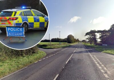 The crash happened on the A35 between Dorchester and Winterbourne Abbas. Picture: Google