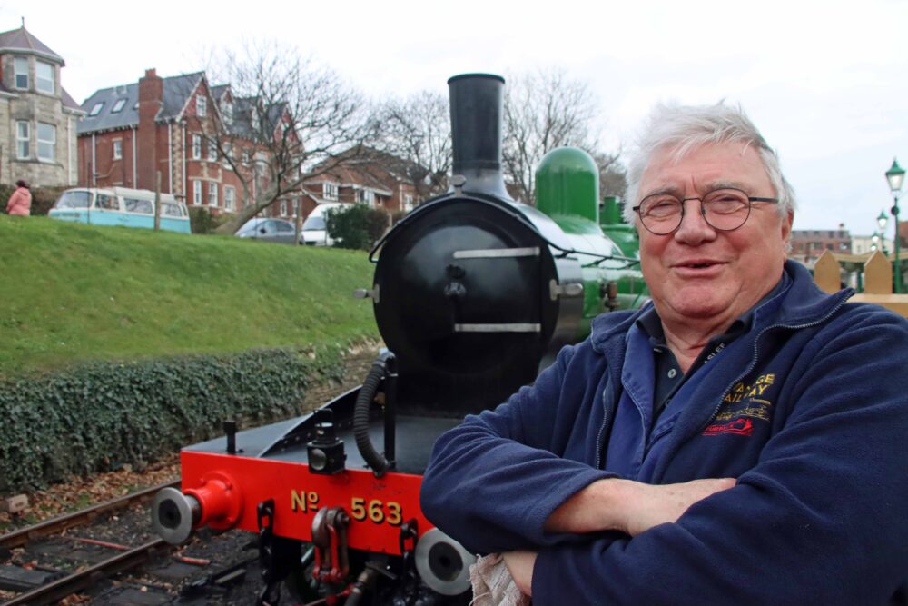 Mr Cox drove trains to Swanage in the late 60s Picture: Andrew PM Wright