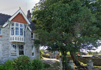 Swanage Youth Hostel where 36 trees can now be felled Picture: Google