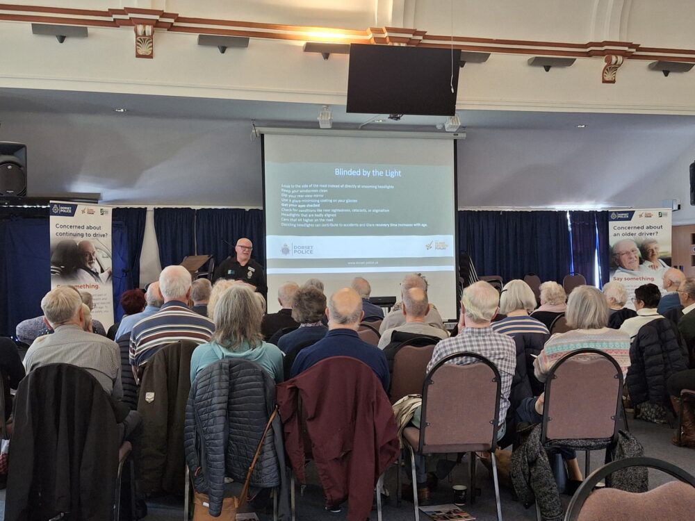 The workshops provided an opportunity for older people to raise concerns with police Picture: Dorset Police