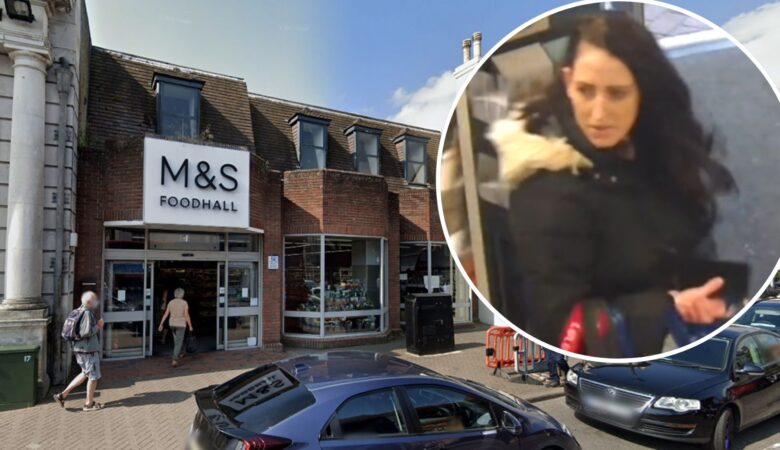 The incident unfolded at M&S in Christchurch. Pictures: Google/Dorset Police